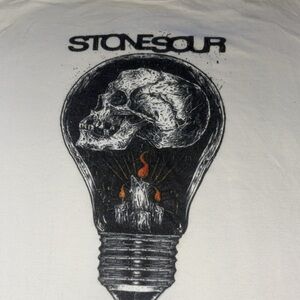 Stone Sour White Graphic Tee
